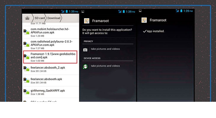 How to Root/Unroot Android device via Framaroot