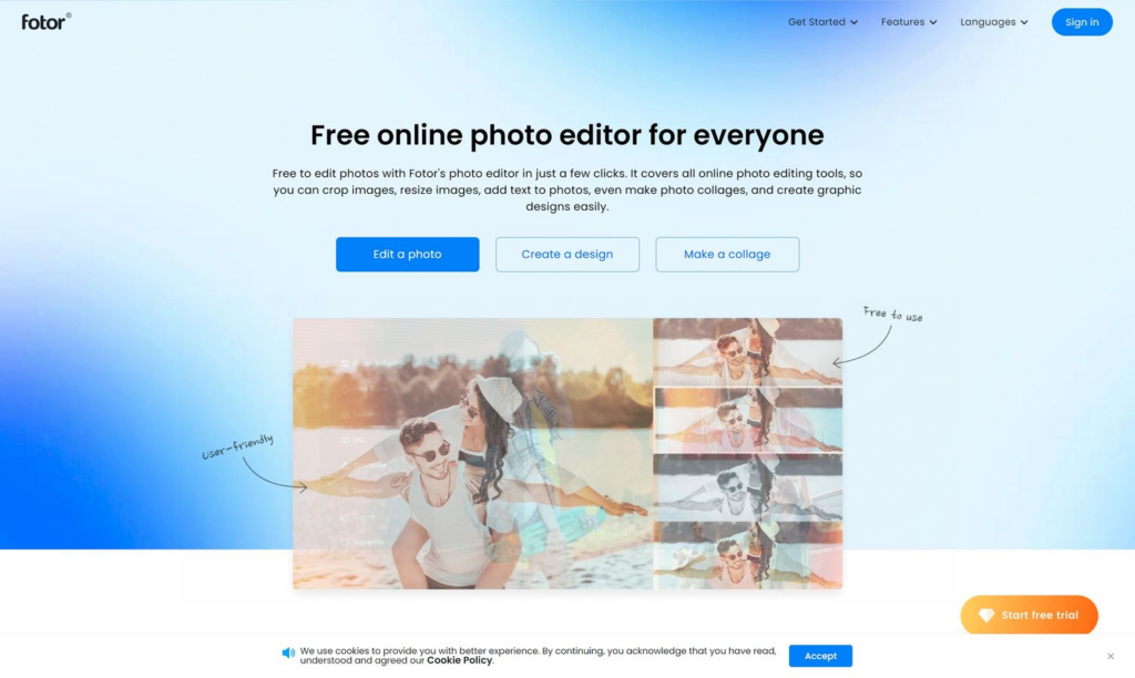 Free Online AI Photo Editors