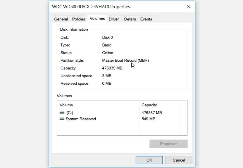 UEFI Firmware Settings