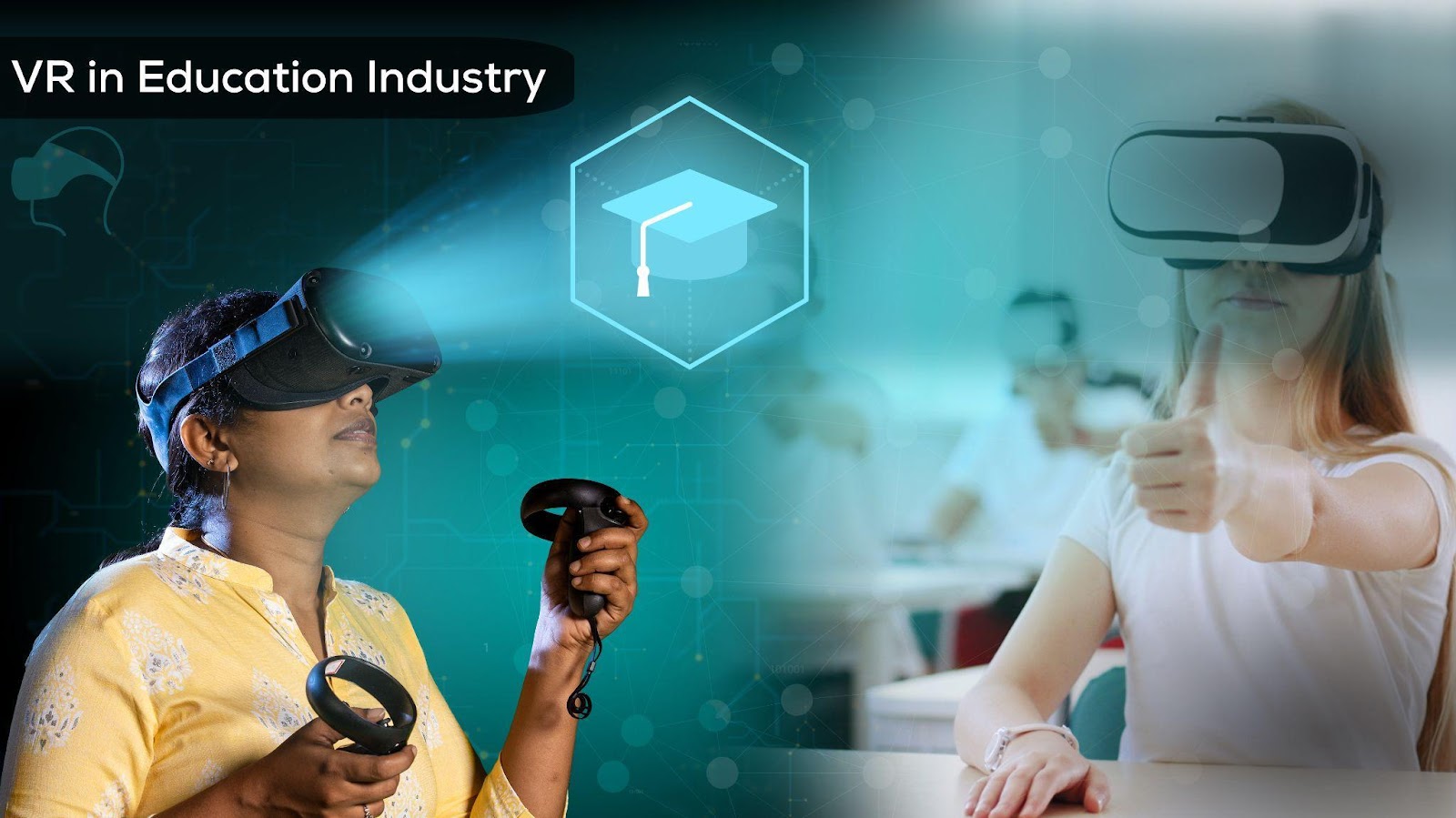 Applications of VR in the Education Industry