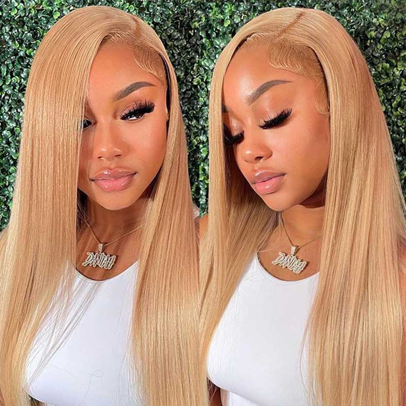 Unlock Your Beauty with Alibonnie.com's Honey Blonde Lace Front Wig