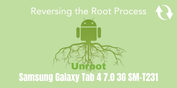 how to root galaxy tab 4 sm t231