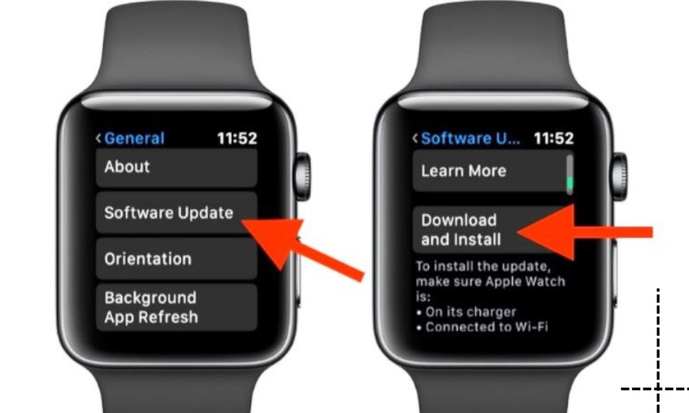 Apple watch touchscreen not working