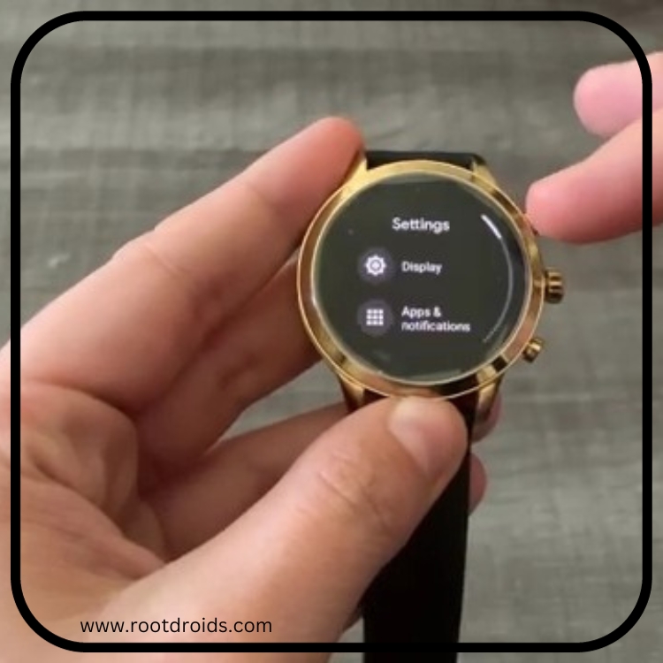 how to reset michael kors smartwatch