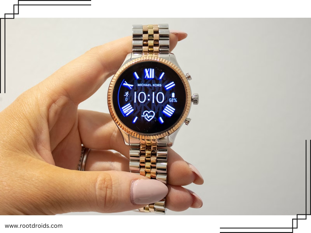 how to connect michael kors smartwatch to iphone