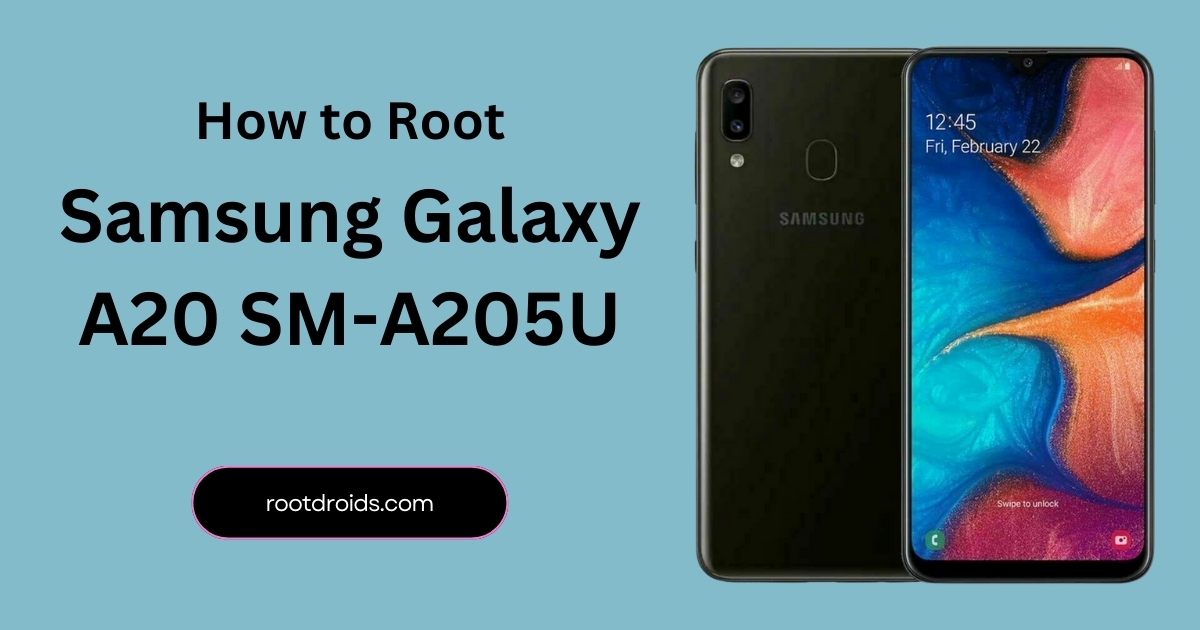 How to Root Samsung Galaxy A20 SM-A205U | Odin Tool